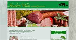 Desktop Screenshot of fleischerei-willers.de